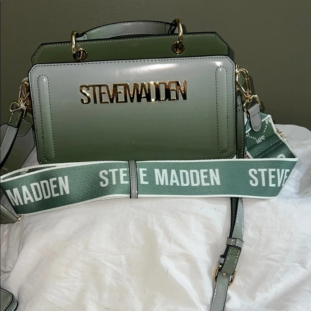 NWT Steve Madden Bevie-O Satchel Bag - Picture 5 of 11